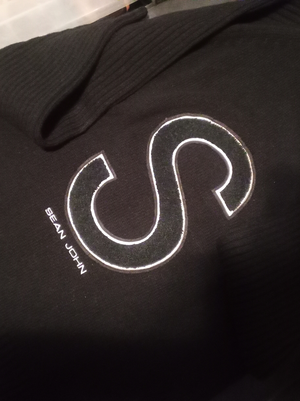 Sean John Black Logo Sweatshirt